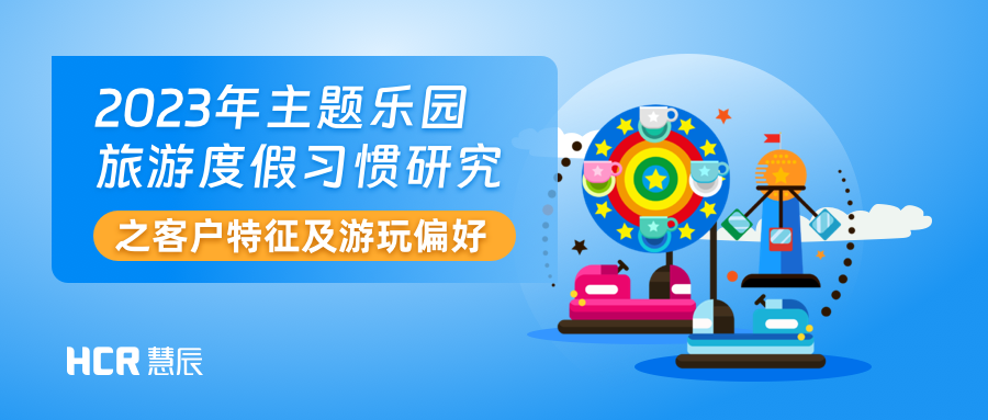 HCR慧辰股份发布《2023年主题乐园旅游度假习惯调研》